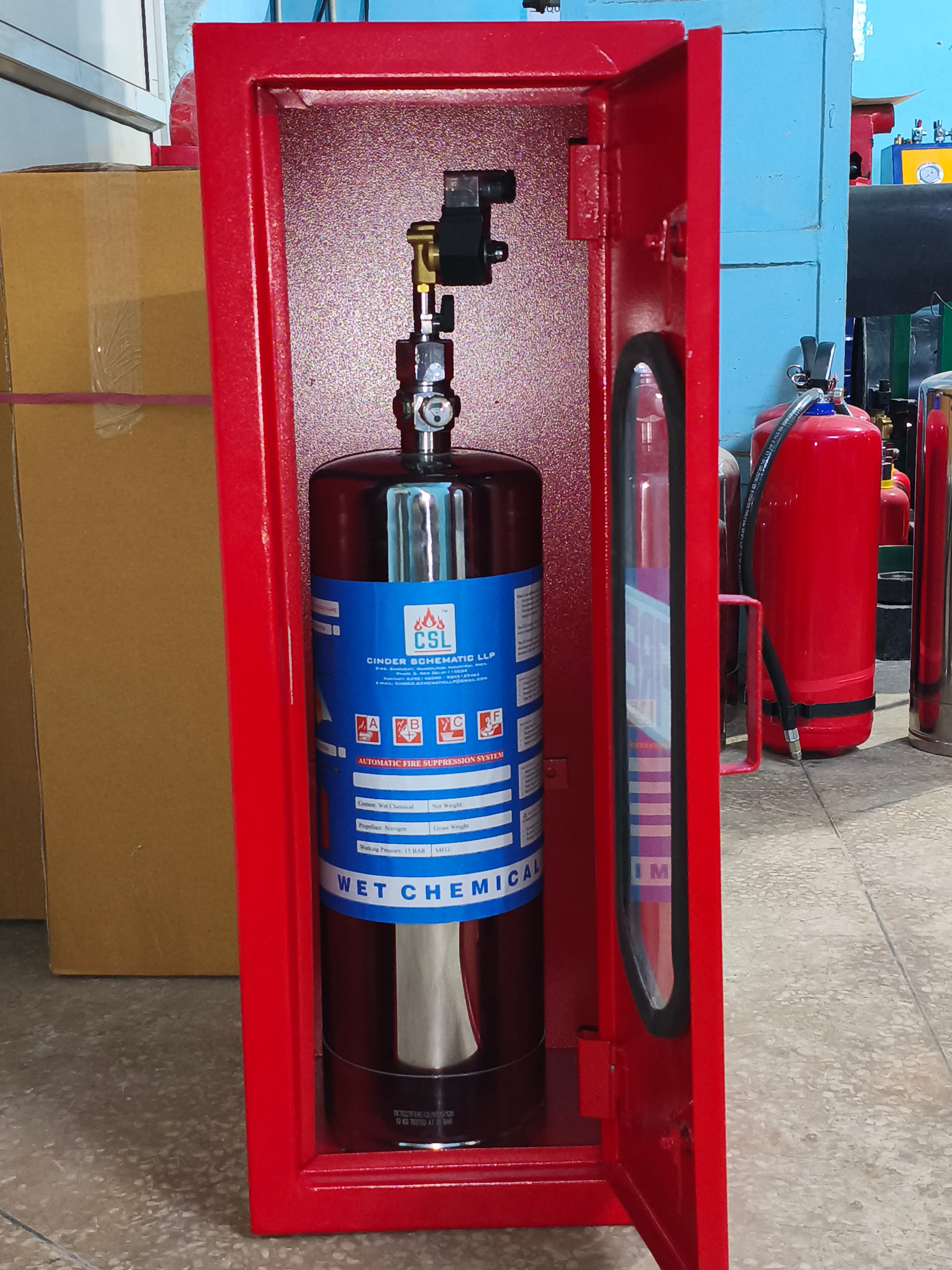 Extinguishers range